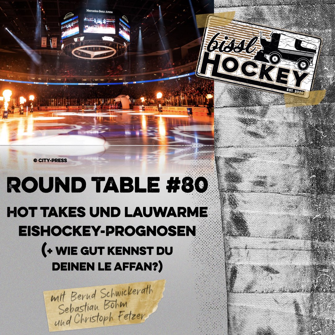 Round Table #80: Hot Takes und lauwarme Eishockey-Prognosen (+ Wie gut kennst Du Deinen Le Affan?) episode artwork