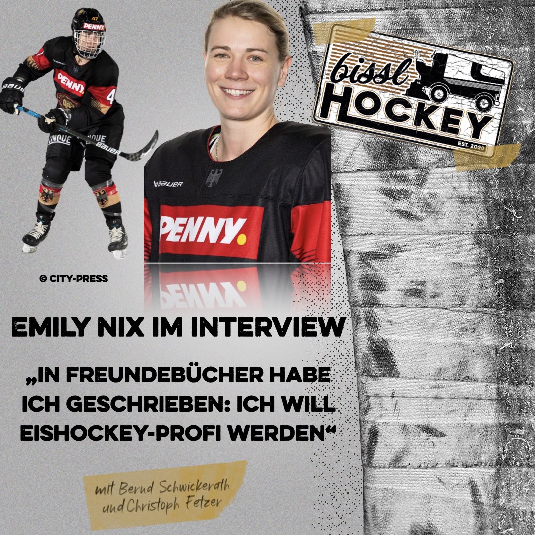 Emily Nix im Interview - "In Freundebücher habe ich geschrieben: Ich will Eishockey-Profi werden" episode artwork